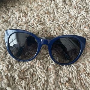 Royal blue Tory Burch sunglasses